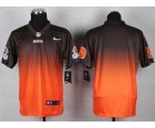 Nike jerseys cleveland browns blank brown-orange[Elite ll drift fashion]