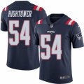 Mens Nike New England Patriots #54 Dont'a Hightower Limited Navy Blue Rush NFL Jersey