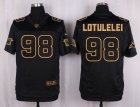 Nike Carolina Panthers #98 Star Lotulelei Pro Line Gold Collection Jersey(Elite)