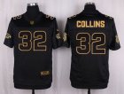 Nike Atlanta Falcons #32 Jalen Collins Black Pro Line Gold Collection Jersey(Elite)