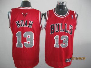 nba chicago bulls #13 noah red[grey number][2011 swingman revolu