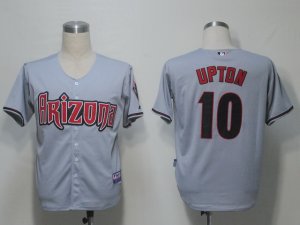 mlb arizona diamondbacks #10 upton grey[cool base]