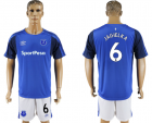 2017-18 Everton FC 6 JAGIELKA Home Soccer Jersey