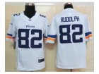 nike nfl jerseys minnesota vikings #82 rudolph white[new nike limited][rudolph]