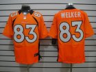 Nike Denver Broncos #83 Wes Welker Orange Jerseys(Elite)