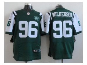 Nike jerseys new york jets #96 wilkerson green[Elite]