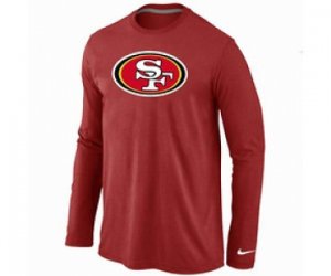 Nike San Francisco 49ers Logo Long Sleeve T-Shirt RED