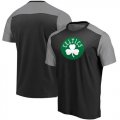 Boston Celtics Fanatics Branded Iconic Blocked T-Shirt Black