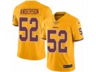 Mens Nike Washington Redskins #52 Ryan Anderson Limited Gold Rush NFL Jersey