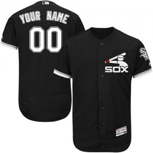 Chicago White Sox Black 2017 Spring Training Mens Flexbase Customized Jersey