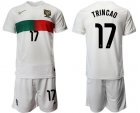 Portugal #17 TRINCAO Away 2022 FIFA World Cup Qatar Soccer Jersey