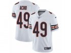 Mens Nike Chicago Bears #49 Sam Acho Vapor Untouchable Limited White NFL Jersey