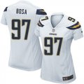 Women Nike San Diego Chargers #97 Joey Bosa White Stitched NFL Elite Jersey