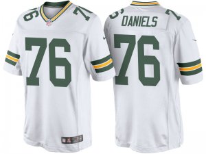 Green Bay Packers #76 Mike Daniels White Color Rush Limited Jersey