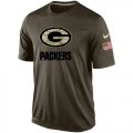 Mens Green Bay Packers Salute To Service Nike Dri-FIT T-Shirt