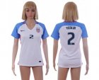 Womens USA #2 Yedlin Home Soccer Country Jersey