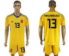 Spain 13 ARRIZABALAGA Yellow Goalkeeper 2018 FIFA World Cup Soccer Jersey