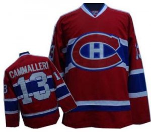nhl montreal canadiens #13 cammalleri red