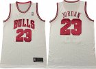 Bulls #23 Michael Jordan Red Swingman Jersey