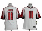 Nike NFL Atlanta Falcons #11 Julio Jones White Game Jerseys