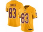 Mens Nike Washington Redskins #83 Brian Quick Limited Gold Rush NFL Jersey