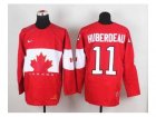 nhl jerseys team canada #11 huberdeau red[2014 world championship][huberdeau]