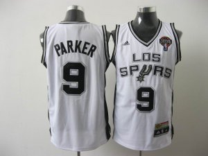 nba san antonio spurs #9 tony parker white[latin night]