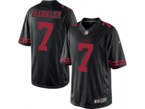 Mens Nike San Francisco 49ers #7 Matt Barkley Limited Black NFL Jersey