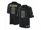 Nike jerseys new orleans saints #8 manning black[Impact Limited]