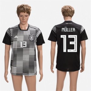 Germany 13 MULLER Training 2018 FIFA World Cup Thailand Soccer Jersey