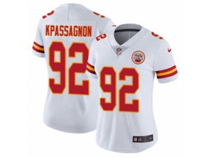 Women Nike Kansas City Chiefs #92 Tanoh Kpassagnon Vapor Untouchable Limited White NFL Jersey