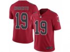 Mens Nike Atlanta Falcons #19 Andre Roberts Limited Red Rush NFL Jersey