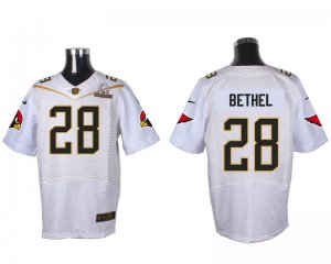 2016 PRO BOWL Nike Arizona Cardinals #28 Bethel white jerseys(Elite)