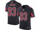 Mens Nike Arizona Cardinals #93 Jarvis Jones Limited Black Rush NFL Jersey