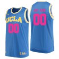 UCLA Bruins Blue 2018 Breast Cancer Awareness Mens Customized College Basketball Jersey