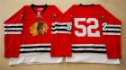 NHL Mitchell And Ness 1960-61 Chicago Blackhawks #52 Noname red Throwback jerseys