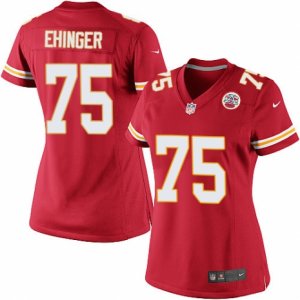 Women\'s Nike Kansas City Chiefs #75 Parker Ehinger Limited Red Team Color NFL Jersey