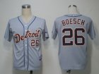 mlb detroit tigers #26 boesch grey