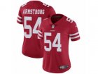 Women Nike San Francisco 49ers #54 Ray-Ray Armstrong Vapor Untouchable Limited Red Team Color NFL Jersey