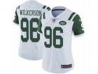 Women Nike New York Jets #96 Muhammad Wilkerson Vapor Untouchable Limited White NFL Jersey