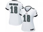 Women Nike Philadelphia Eagles #18 Dorial Green-Beckham Game White NFL Jersey