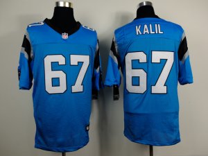 Nike NFL Carolina Panthers #67 Kalil blue Jerseys(Elite)