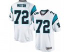 Mens Nike Carolina Panthers #72 Taylor Moton Limited White NFL Jersey