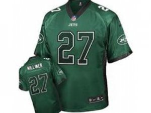 Nike New York Jets #27 Dee Milliner Green Jerseys(Elite Drift Fashion)