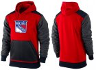 NHL New York Rangers Logo Pullover Hoodie 13