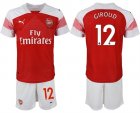 2018-19 Arsenal 12 GIROUD Home Soccer Jersey