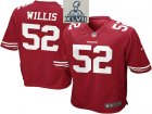 2013 Super Bowl XLVII NEW San Francisco 49ers #52 Patrick Willis Game Red (NEW)