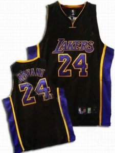 kids Los Angeles Lakers #24 Kobe Bryant Black