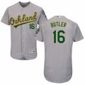 Men's Majestic Oakland Athletics #16 Billy Butler Grey Flexbase Authentic Collection MLB Jersey