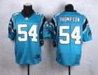 Nike Carolina Panthers #54 Shaq Thompson Blue jerseys(Elite)